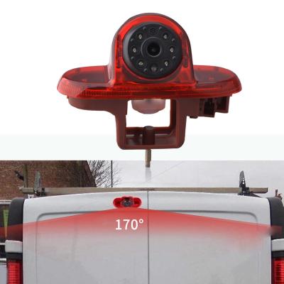 China Waterproof Car HD Electronic Car Brake Light IR Camera Wide View Angle Rear View Camera For Renault Traffic 2001-2014 for sale