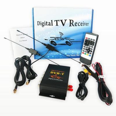 China Two Antenna DVB-T Digital Car TV Receiver DVB-T for sale