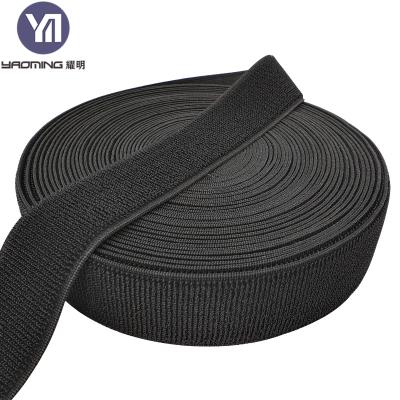 China Custom Wide Scalable Soft Tissue Strong Scalable Hook And Loop Sew On Velvet Loop Elastic Tape For Medical for sale