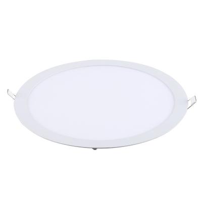 China Modern Indoor Recessed Hide Led Ceiling Panel Light 3W 6W 9W 12W 15W 18W 24W Square / Round Led Panel Lights for sale