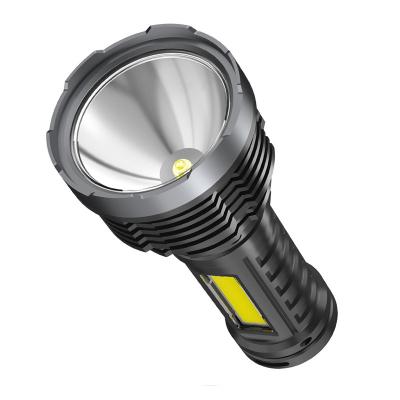 China 10W COB Headlight Aluminum Handheld COB LED Marker Light Tactical LED Flashlight with USB Cable for sale