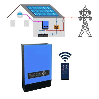 China Solar System Customized Series Support Low Frequency Hybrid Solar Inverter With MPPT PWM Load Power 1KW 2KW 3KW Pure Sine Wave for sale