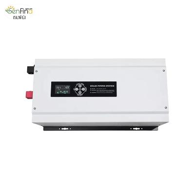 China Off-Grid Senfina 120V 240V 48V DC Pure Sine Wave Solar Hybrid Solar Inverter 10kw with Lithium Ion Battery Charger 10000 Watt 220v Solar for sale