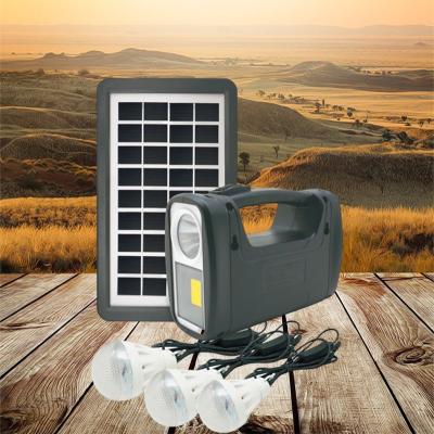 China Senfina Outdoor Portable Power Station Straight 5V 5W 18W Mini Solar Generator with Solar Panel Led Light for Emergency Power Supply Energy Backup for sale