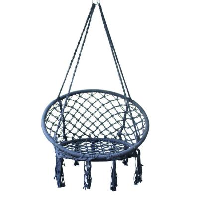 China Special Counter Outdoor Furniture Leisure Styles Macrame Swing Chair Outdoor Garden Swing Chair for sale