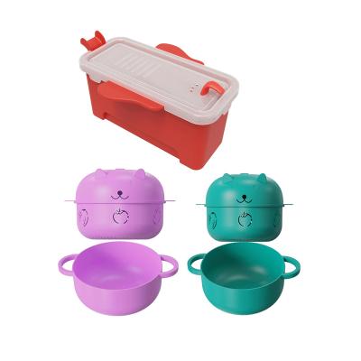 China Modern Microwave Pasta Maker, Washing Strainer Bowl Set 2-in-1, Food Grade PP, for Kitchens Offices Dorms for sale