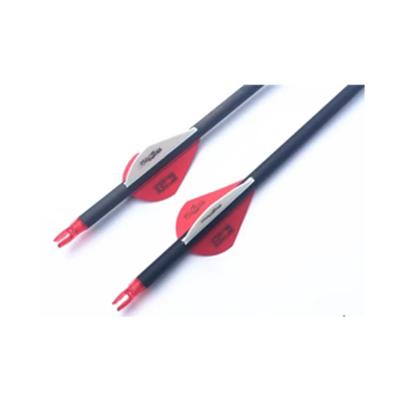 China New design fiberglass shooting arrow/customized carbon arrow /hunting slingshot arrow firearm for sale