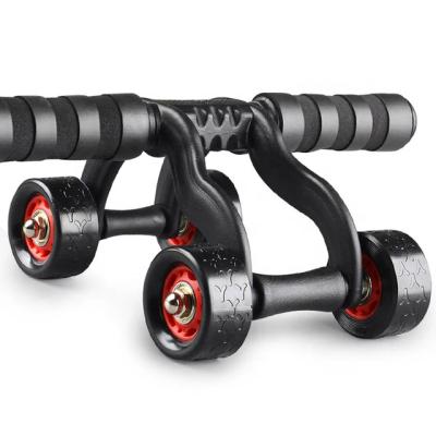 China Commercial Use Two-in-One ab wheel roller and push-up bar exerciser for sale