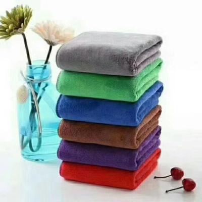 China Factory Wholesale Viable OEM Microfiber Towel Home Hotel Bath Towel Absorbent And High Quality Eco-friendly Quick-drying Bath Towel for sale