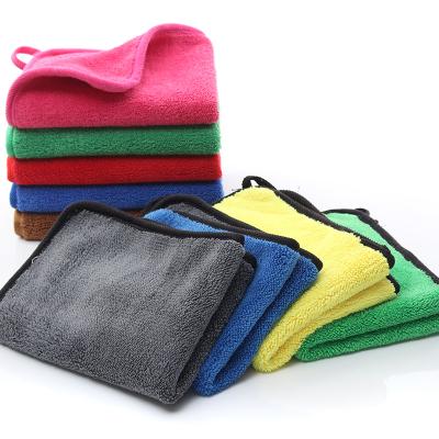 China Viable Wholesale Customized Cleaning Towel Dish Towel 30x40cm Thickened Absorbent Kitchen Towel Household Towel for sale