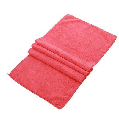 China Durable Microfiber Sports Towels For Washing Small Double Sides Microfiber Twist Loop Sports Towel Women Men for sale