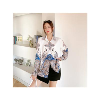 China Factory Wholesale Anti-pilling Super Comfortable Loose Sleeve Women Regular Shirt for sale