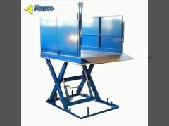 Insulating and Stationary Moves Marco High Scissor Lift Table with Removable Segments