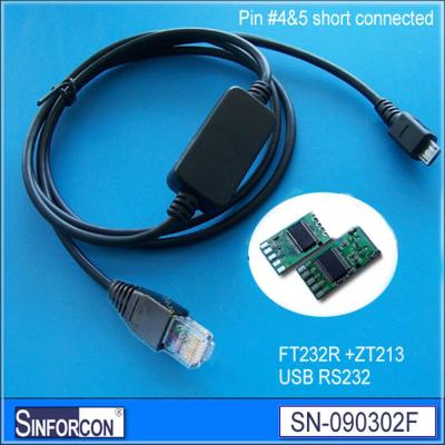 China PC micro usb otg serial cable for Huawei router for Cisco router for sale