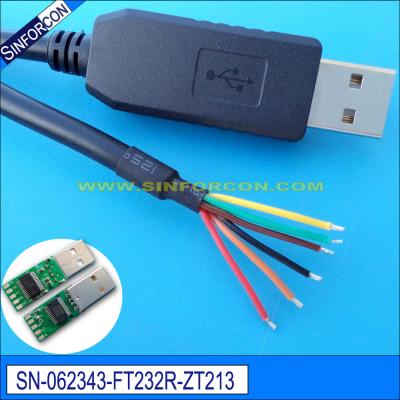 China COMPUTER ftdi usb rs232 to ft232r USB RS232 cable adapter cable for sale