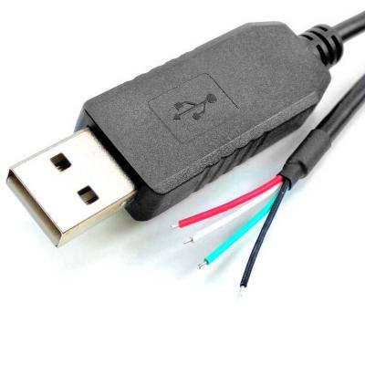 China Serial Terminals Cable RS232 End To USB Serial Cable CP2102 CP210x Original Chip Silabs for sale