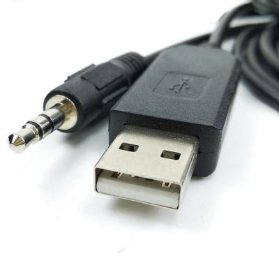 China Prolific Intel Galileo panel console cable Taiwan chip PL2303 USB RS232 serial to 3.5mm stereo jack for Galileo Gen 1 console cable for sale