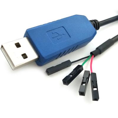 China Usb pl2303 uart prolific COMPUTER TTL debug transmitter firmware cable raspberry pi cable FlySky data cable USB download update line for sale