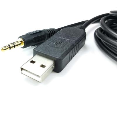 China Mobile Phone cp210x 3.5 Stereo to USB TTL Serial Adapter Cable for Glucose Meter Download Data to PC Link Cable for sale