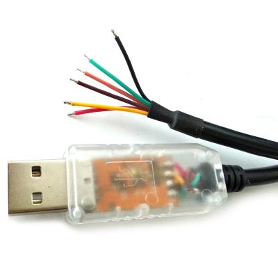 China Computer Silabs cp210x USB UART Bridge Chip USB TTL Adapter Cable RJ11 RJ12 rj45 rj9 rj25 rj50 to USB2.0 Kabel for PLC Programming Advance for sale