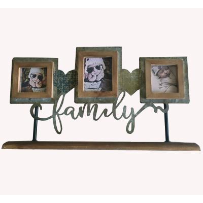 China high quality & Creative Home Decorative Wooden Table Opens Table Photo Frame Desktop Picture Frame for sale