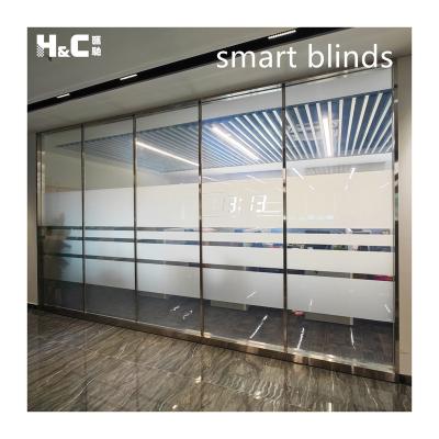 China Self adhesive cheap smart glass tint smart pdlc smart glass lampshade film for sale