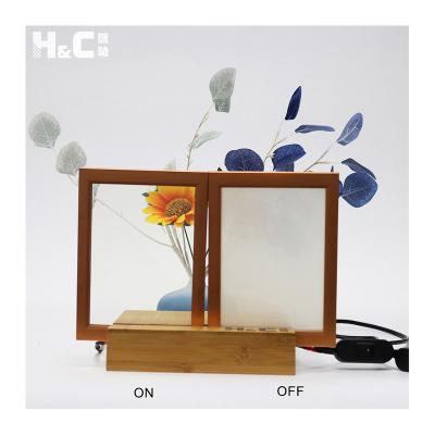 China Modern Switchable Privacy PDLC Tint Smart Glass Smart Glass Dimming Glass For Windows for sale