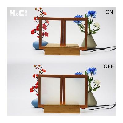 China Modern switchable smart power pdlc film electric privacy glass for sale