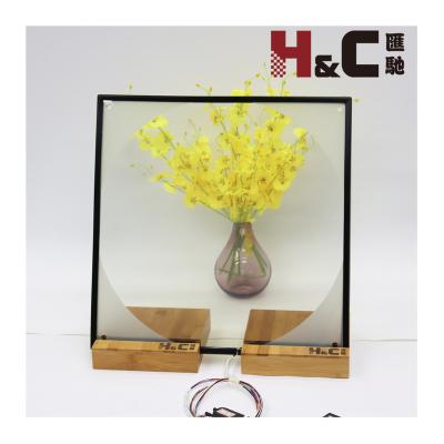 China Modern electrically dimming price switchable electric frosted glass film pdlc smart glass for sale