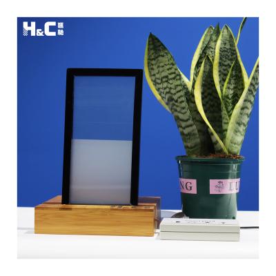 China Modern smart blinds price opaque glass switchable electric dimming pdlc film smart glass for sale