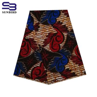 China UNDETERMINED Hot Sale100% African Wax Print Fabric For Dress for sale