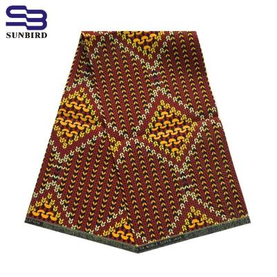 China New Fashional Holland Wax 100% Hot Sale African Polyester Wax Print Fabric for sale