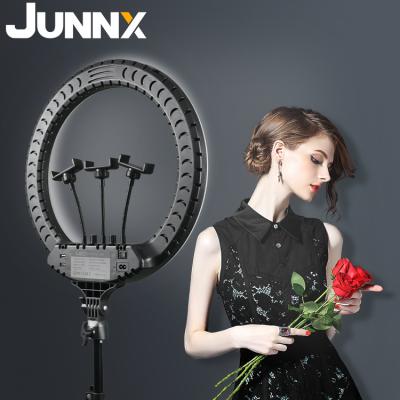 China JUNNX PORTABLE Big Ring Light LED Ringlight Selfie 45cm 18 inch 18inch 45cm 1.9M Fill Photo Makeup Photography Ring Light with Tripod Stand for sale