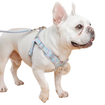 China New DETACHED type small and medium dog leash style pet chest harness pull rope vest supplies for sale