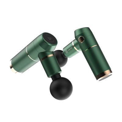 China Mini Pocket Portable Quiet Therapy Percussion Dropshipping Massager Device Fascial Gun for sale