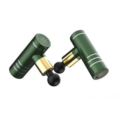 China Mini Small Percussion Fascial Body Booster Deep Muscle Massager Gun For Pain Relief for sale