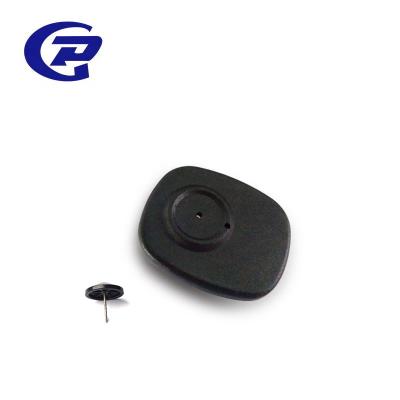 China Retail Store / Black Magnetic Square Clothing Store eas RF Mini Hard Tag For Clothing for sale