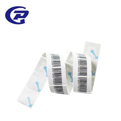 China RUNGUARD EAS Anti Theft RF 8.2MHz 4*4cm Barcode Customizable Keys ID Sticker for Germany Store for sale