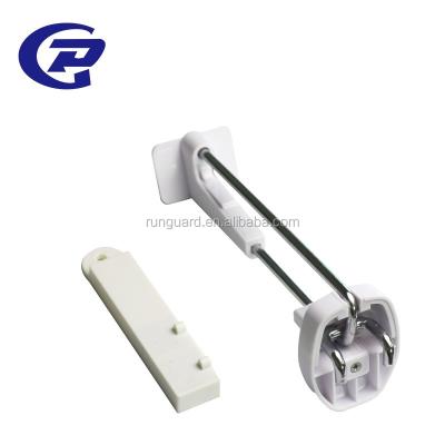 China ABS+stainless steel pegboard hook high security EAS security display lockout hook for Slatwall for sale