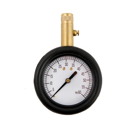 China China Wholesale Custom Gold Dial Tire Pressure Gauge Tool Tire Pressure Gauge for sale