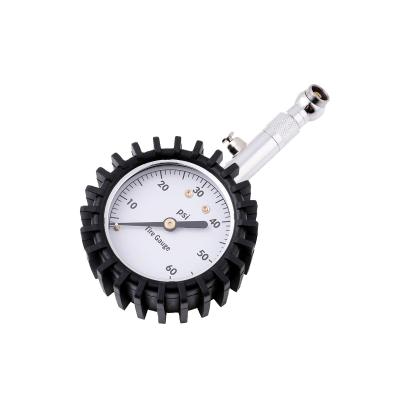 China Low Gauge Tire Pressure Tire Pressure Gauge Car Gold Dial Regulator Pressure Gauge for sale