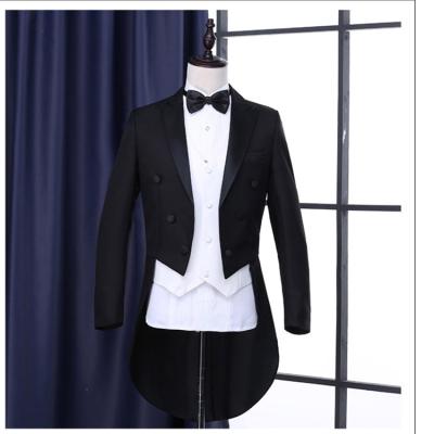 China Anti-Shrink Coat Pant Waistcoat Tail Color Slim Fit Men Suit For Wedding Bespoke Tuxedo for sale