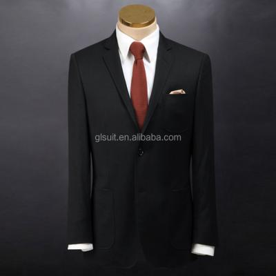 China Wholesale New Type Breathable Slim Fit Clothing Suit Three Shell Buttons Mens Coat Bamboo Black Men Suit Chinese Reasonable Price Suit for sale