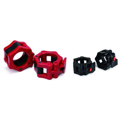 China Force Forming Appropriate Price Good Quality Lock Claw Clamps Collars Barbell Clip Nylon Aluminum Op Collar for sale