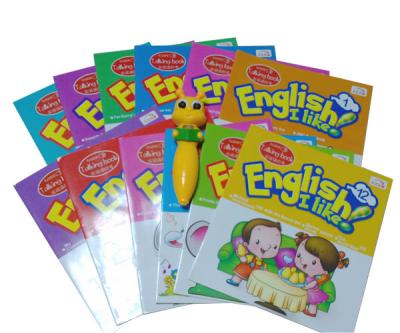 China Educational Toy English I Like Books English Kids Reading Talking Pen for sale