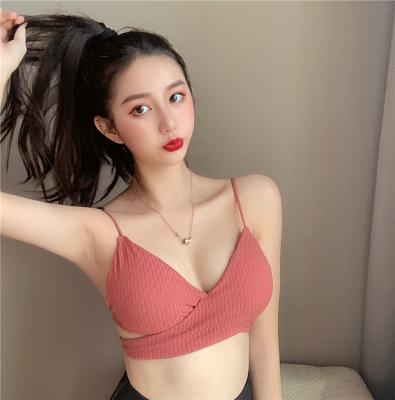 China Wholesale Nylon/Cotton Dropshipping Strap Sexy Thin Women Grow Bra Top Lift Up Cotton Bra For Women for sale