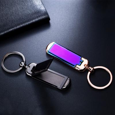 China Hot Selling Valentine's Day Gifts Multifunctional Multifunctional Metal Key Chain Bracket 2 in1 Cell Phone Holder Stand Chain Custom Holder for sale