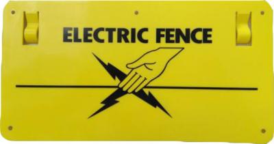 China Warning Sign-Customizable/ electric fencing warning signs for sale