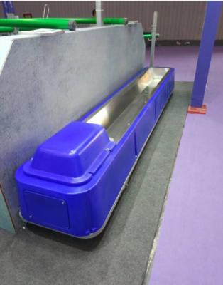 China Plastic Thermo Trough 2.25m-length with opening stainless panel for sale