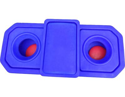 China Top quality Plastic thermo two-Hole drinking trough/1.1m thermo trough for sheep or calf blue for sale